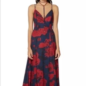 Fame and Partners Wrap Dress NWT